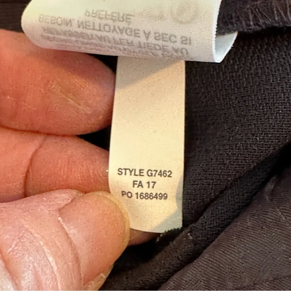 J. Crew Black Trousers Pants Style G7462